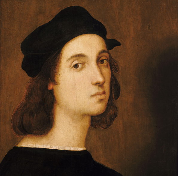 Włoski malarz i architekt Rafael Santi zmarł w wieku zaledwie 37 lat. Był najmłodszym z trójki słynnych artystów włoskiego renesansu – obok Michała Anioła i Leonarda da Vinci.