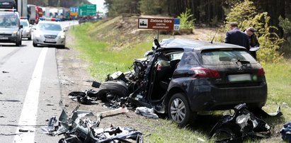 Koszmarny wypadek na S3. Wjechał pod TIRa