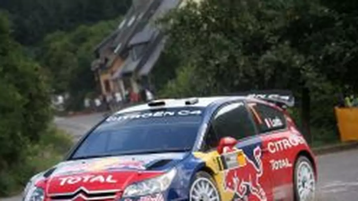 Rajd Niemiec 2008:  Loeb bez błędu (II. etap, wyniki))