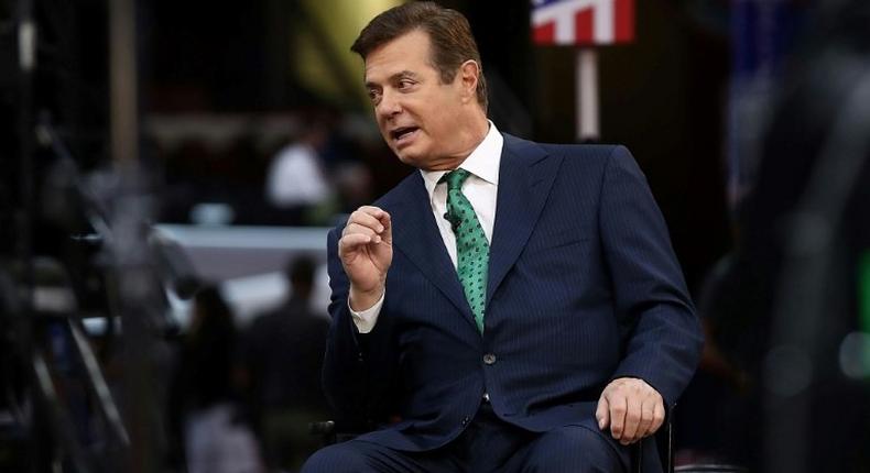 Paul Manafort, Donald Trump's former campaign manager seen here in July 2016, has been convicted mostly on charges related to his work for pro-Moscow politicians in Ukraine between 2004 and 2014