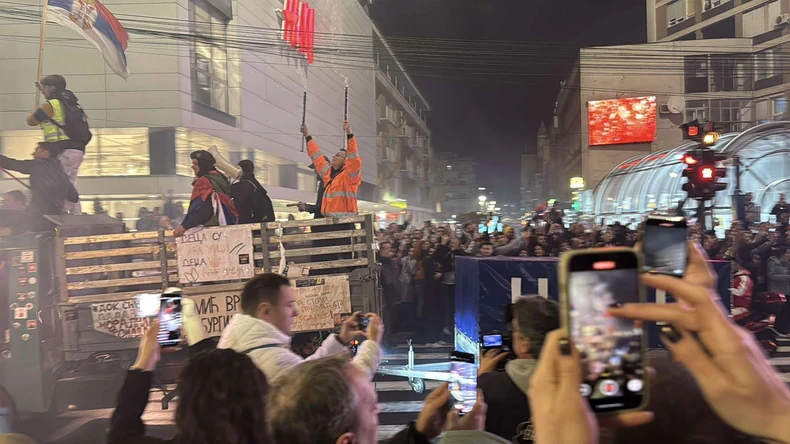 Doček studenata u Nišu