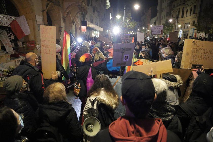 Protest po decyzji TK w sprawie aborcji. 13 dzień