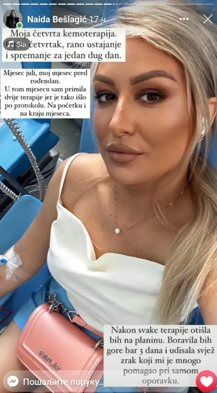 Naida Bešlagić o borbi sa rakom