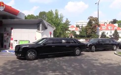 'Bestie' Trumpa już w Warszawie i od razu tankowały na Orlenie