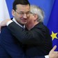 Jean Claude Juncker - Mateusz Morawiecki meeting in Brussels