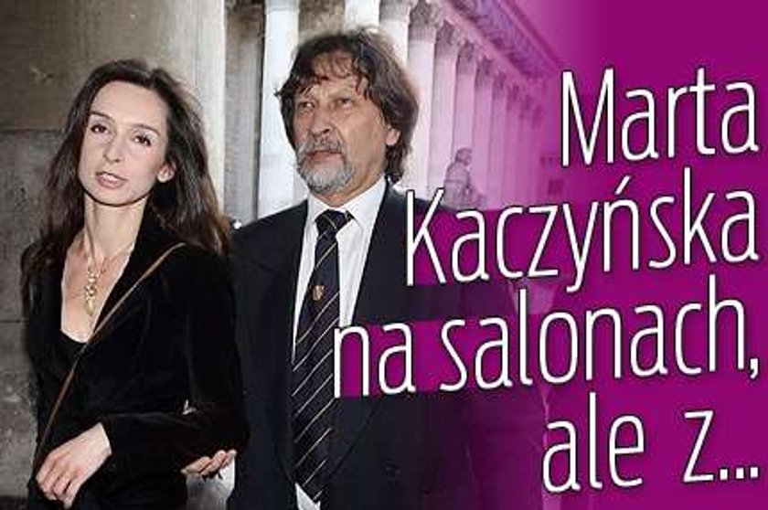 Marta Kaczyńska na salonach, ale z...