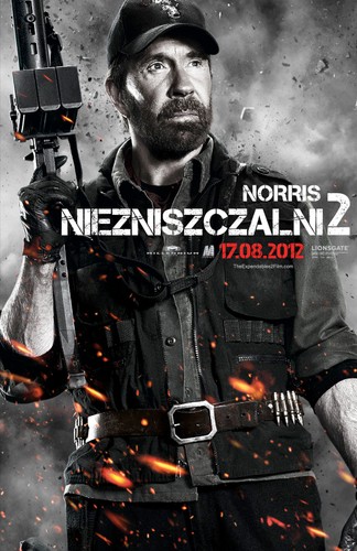 Chuck Norris jako Booker w 'Niezniszczalnych 2'