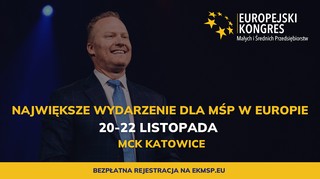 Mark Cole i wielu innych znanych mówców gośćmi specjalnymi  12. Europejskiego Kongresu Małych i Średnich Przedsiębiorstw
