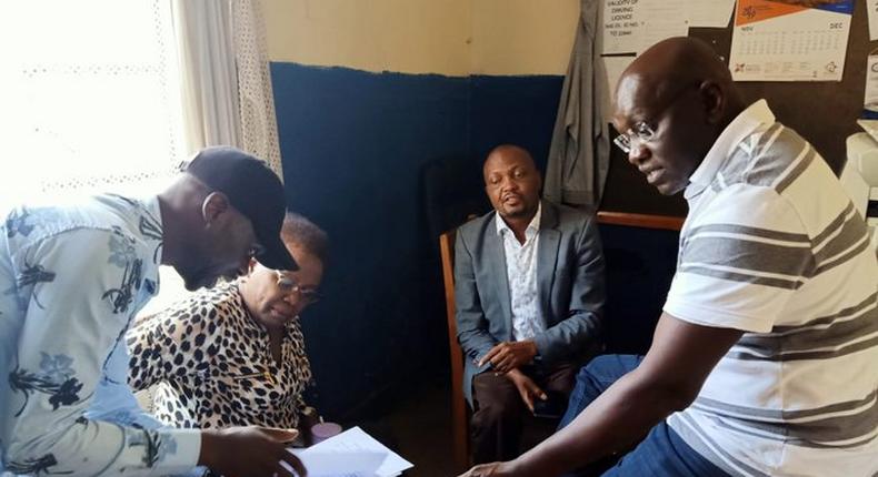 Photos of Moses Kuria in police cell surface as Murkomen makes explosive allegations on who is after Kuria