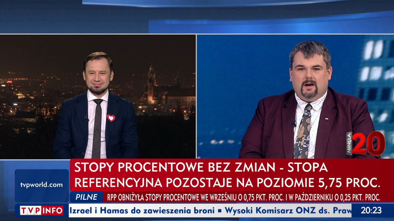 Aleksander Miszalski i Paweł Wicher w programie "Minęła 20"