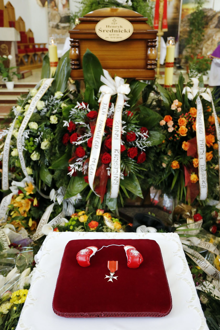 Pogrzeb Henryka Średnickiego