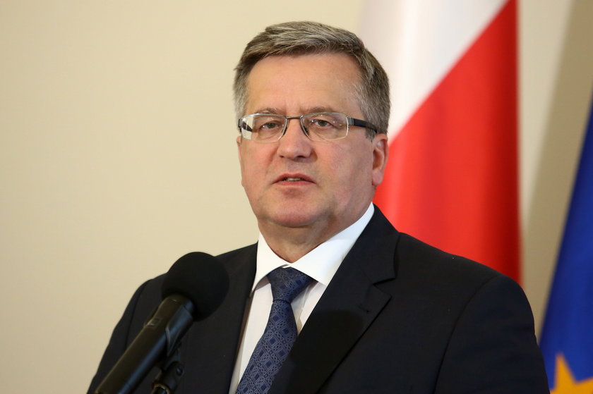 Prezydent Bronisław Komorowski