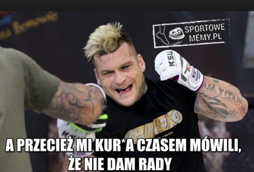 Nowy król Albanii. Memy po walce Pudzian - Popek