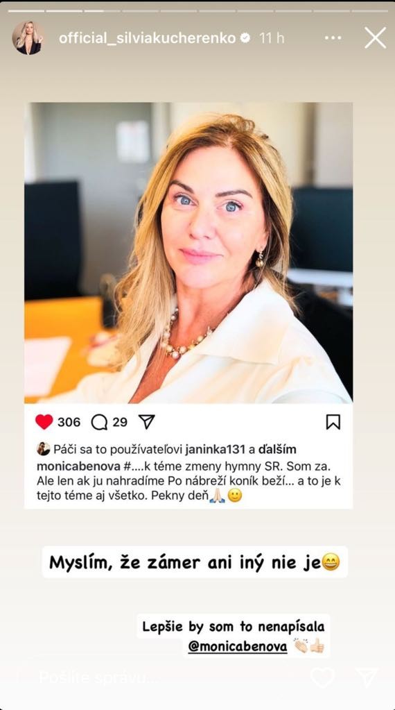 Kucherenkou s Beňovou súhlasila.