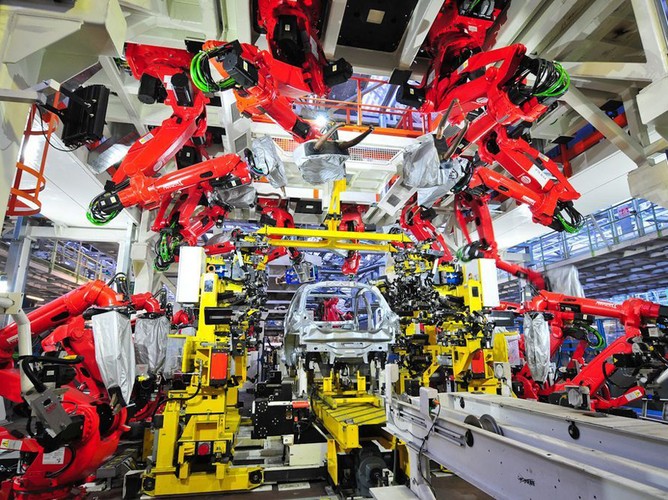 Tychy - linia produkcyjna lancii ypsilon