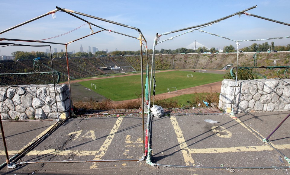 WARSZAWA STADION X LECIA LIKWIDACJA