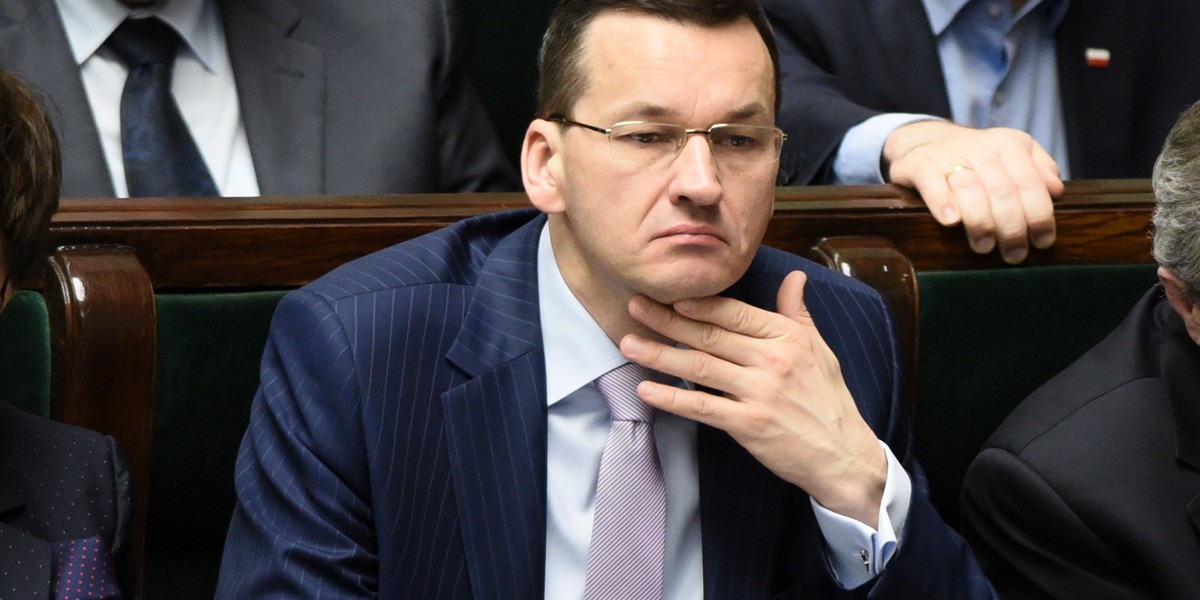 Premier Mateusz Morawiecki. Jeśli nie uda mu się utworzyć rządu, straci podwójnie – wizerunkowo i finansowo