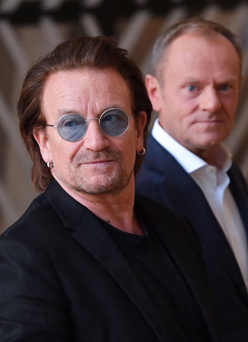 Bono i Donald Tusk