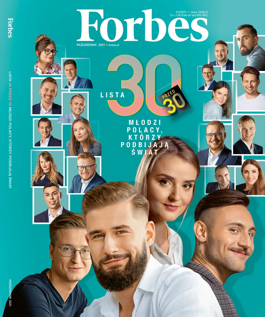 Okładka Forbes 10/2021