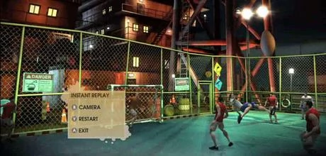 Screen z gry "FIFA Street 3"