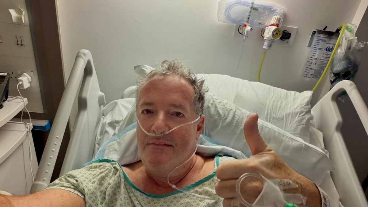 Pirs Morgan završio u bolnici