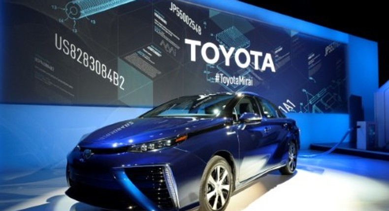 The Mirai was Toyota's first mass-market hydrogen fuel-cell car