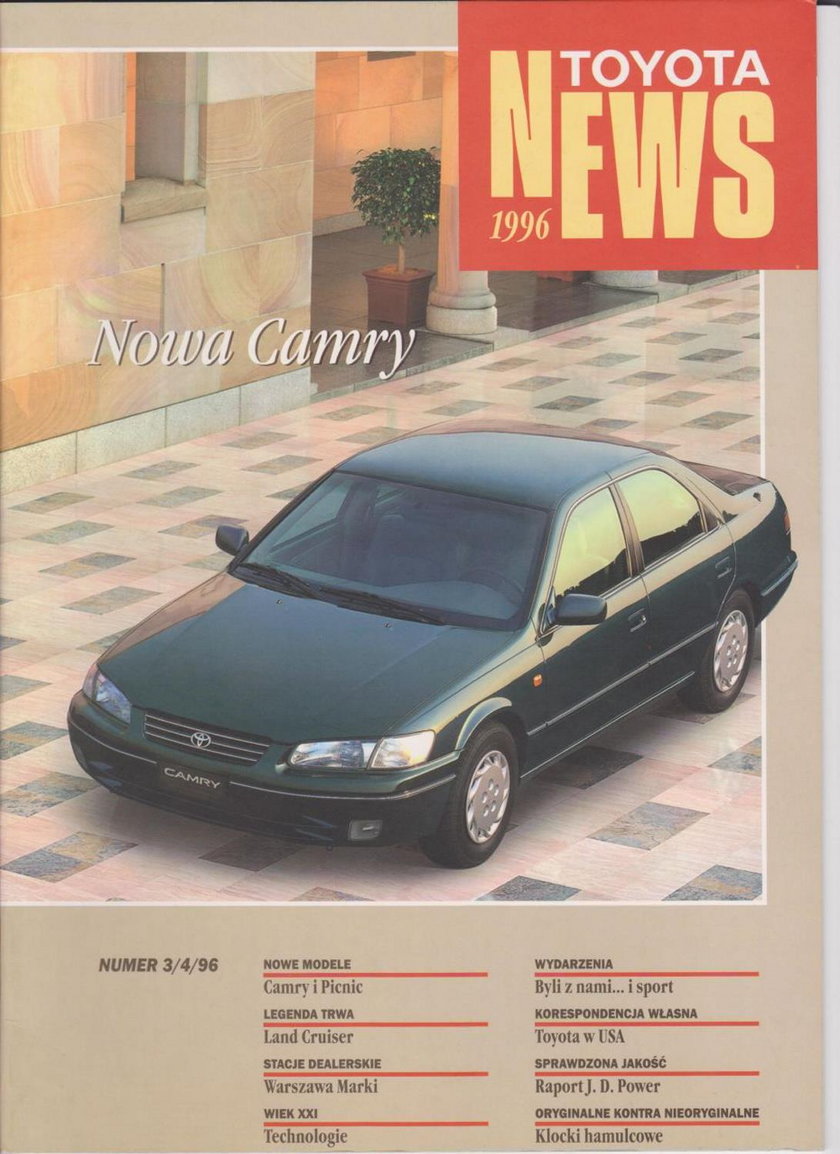 Toyota Camry wraca do Europy