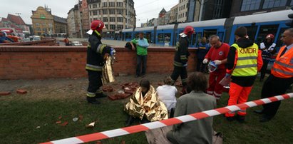 Tramwaje zderzyły się na pl. Dominikańskim