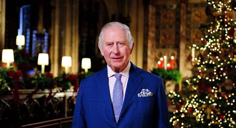 King Charles III delivers his first Christmas broadcast as monarch.Victoria Jones - Pool/Getty Images