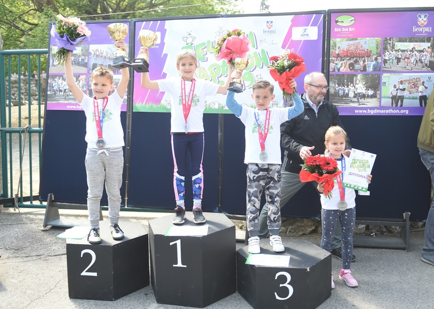 Nagrađeni su pobednici i "super puž": Uglješa, Anđelija, Stefan i Andrijana