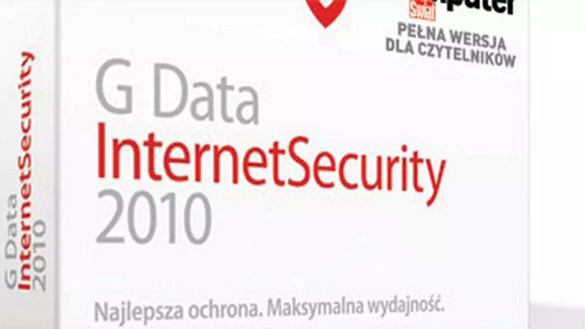 G Data InternetSecurity 2010: Instalujemy pakiet bezpieczeństwa