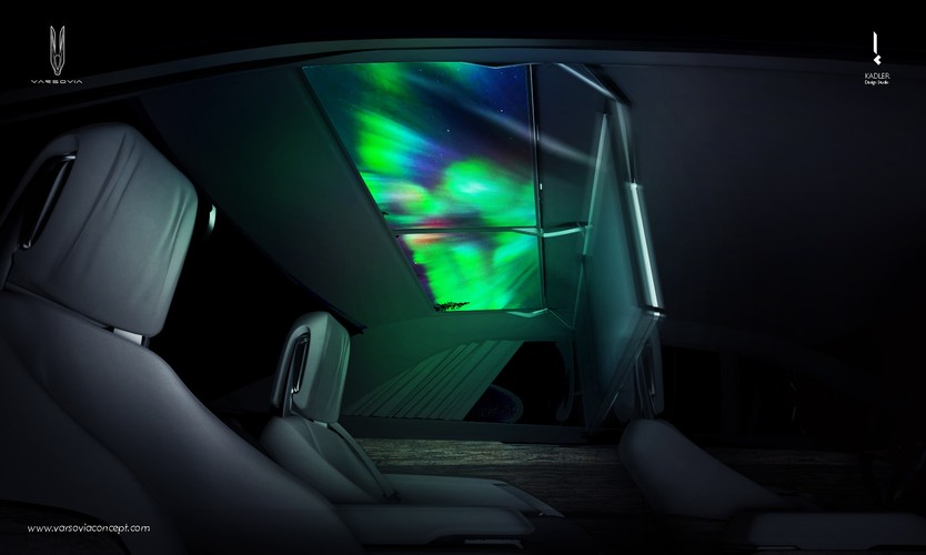 Samochód został ten wyposażony w system „interaktywnego spa”. Co to oznacza? Chodzi o integrację funkcji luksusowego fotela, systemu oświetlenia i audio-video. „Opracowany od podstaw fotel składa się z 9 niezależnych elementów o wielopłaszczyznowej kalibracji - każdy z nich wyposażony jest w odrębny układ chłodzenia, ogrzewania, masażu oraz regulacji twardości. Dzięki rozbudowanemu systemowi czujników fotel jest w stanie samodzielnie dopasować się do budowy i ciężaru użytkownika. Największą innowacją jest jednak funkcja automatycznego rozpoznawania stanu emocjonalnego pasażera. Bazujący na szeregu czujników i kamerze system, rozpozna puls pasażera i oceni czy jest on w danej chwili w stanie zmęczenia czy pobudzenia. Otwiera to drogę do automatycznego doboru wielu funkcji, np. ulubionej muzyki, natężenia i koloru oświetlenia czy twardości fotela, według preferencji zdefiniowanych wcześniej przez użytkownika, zapewniając mu maksimum komfortu” – informuje spółka  Varsovia Motor Company. Varsovia ma być pierwszym pojazdem w historii, który sam automatycznie dopasuje się do nastroju podróżujących w nim osób.