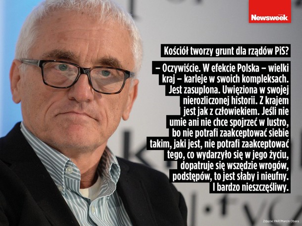 Jan Tomasz Gross dla Newsweeka 