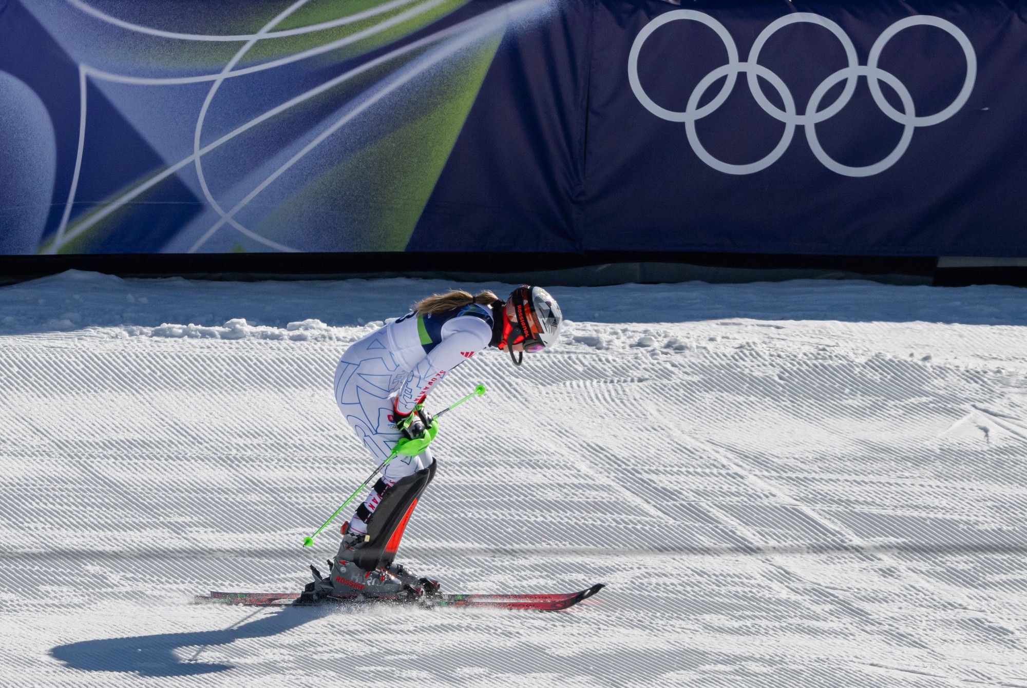 Slovenská lyžiarka Petra Vlhová na ZOH 2026.