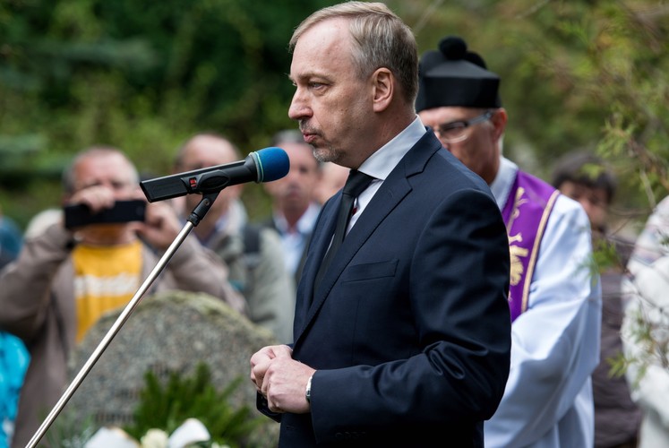 Tadeusz Różewicz pochowany w Karpaczu