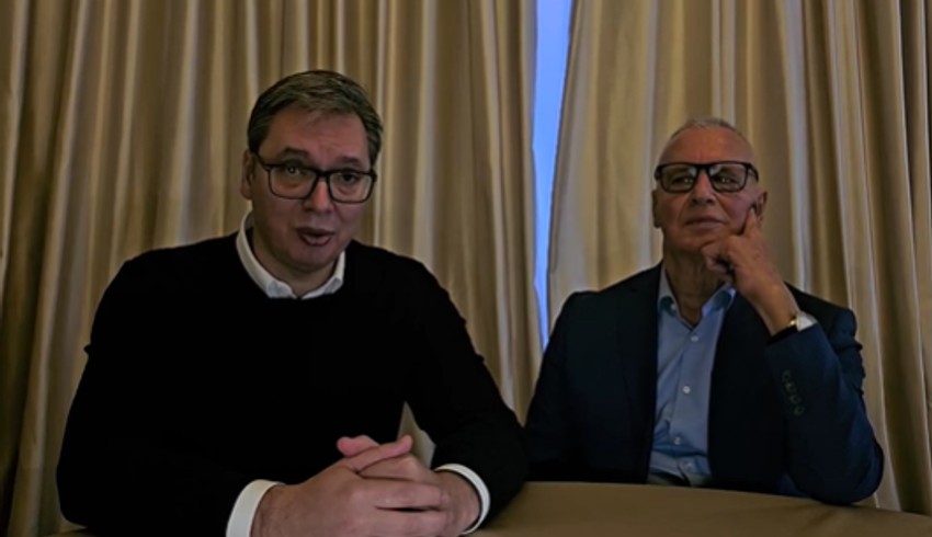 Aleksandar Vučić sa ocem