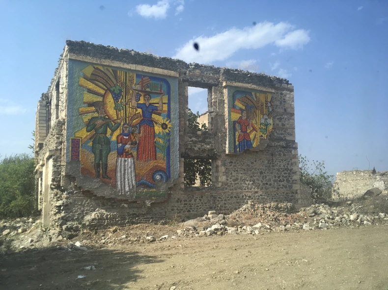 Mural na Muzeju hleba u Agdamu