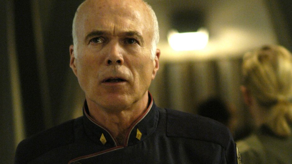 Michael Hogan w serialu "Battlestar Galactica" 