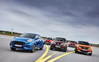 Porównanie: Ford Puma, Hyundai Kona, Nissan Juke, Opel Crossland i Peugeot 2008