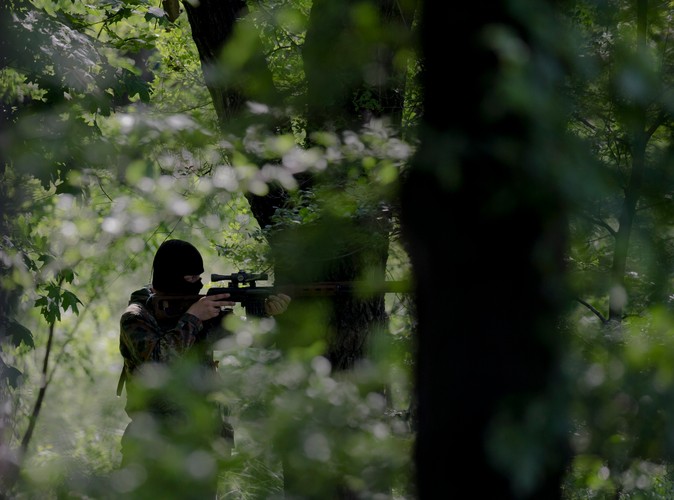 Walki w Doniecku. Regularna wojna