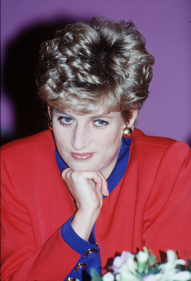 Księżna Diana w 1993 roku / fot. Getty Images/ FPM