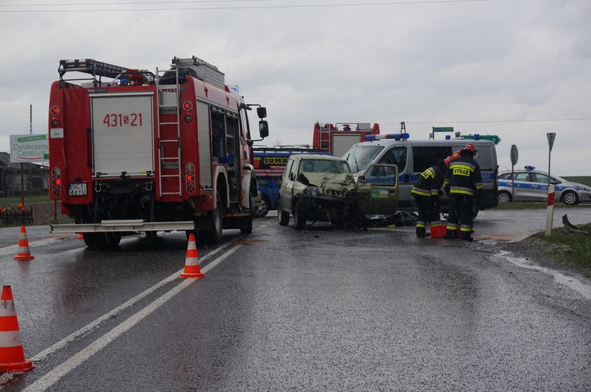 Wypadek śmiertelny pod Cieszynem