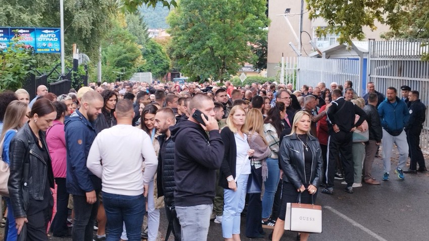 Protest u Kosovskoj Mitrovici