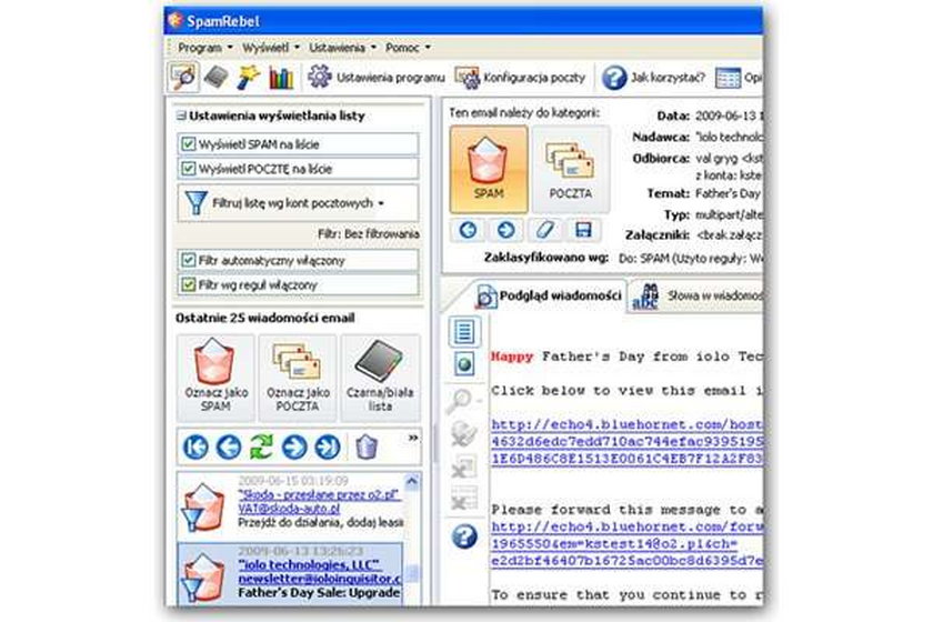 Zwalcz spam i skonfiguruj Windows - pełne wersje programów w Komputer Świecie 5/2010