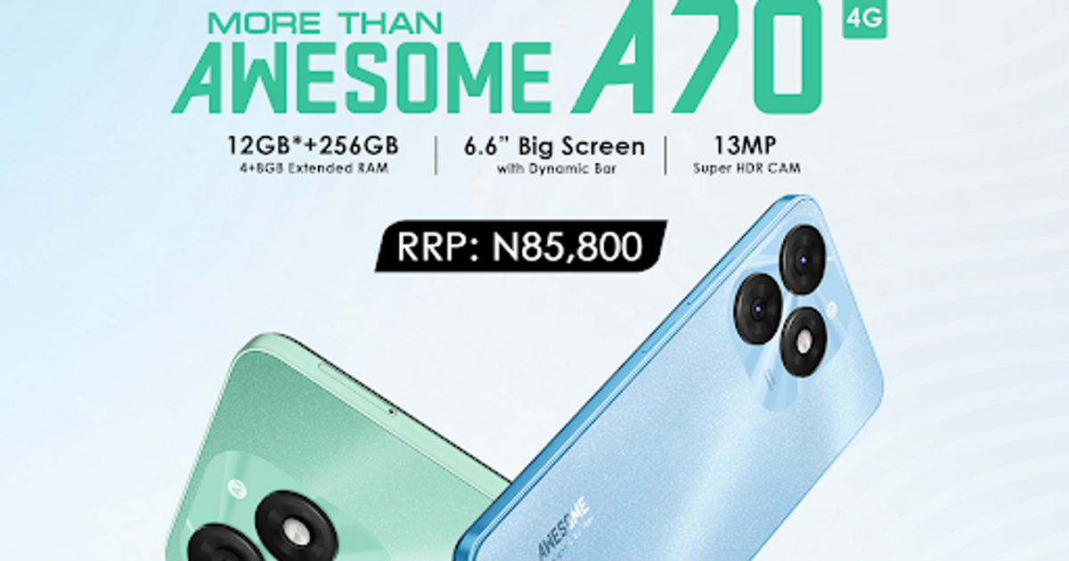 The itel A70 is affordable, reliable and stylish, here's why - Vimarsana News