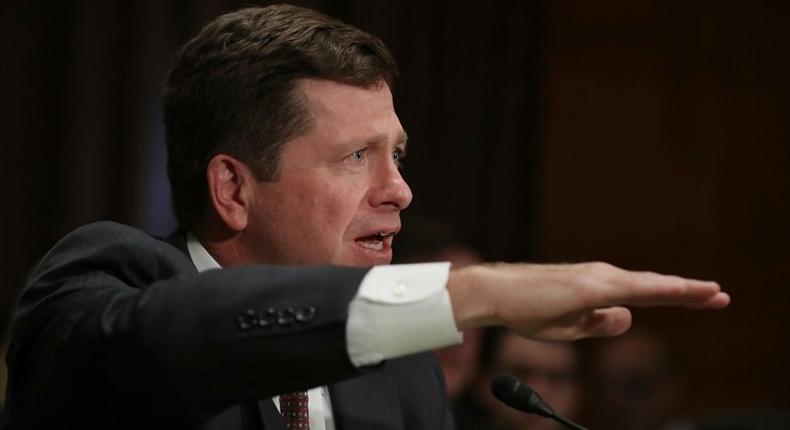 US Senate voted 61 to 37 in favor of Jay Claton, who was nominated by President Donald Trump in January, as the new head of the Securities and Exchange Commission
