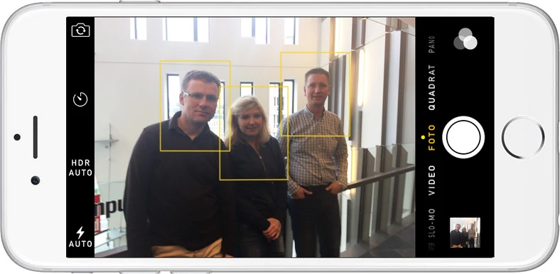Lepiej: aparat automatycznie i szybko rozpoznaje twarze.