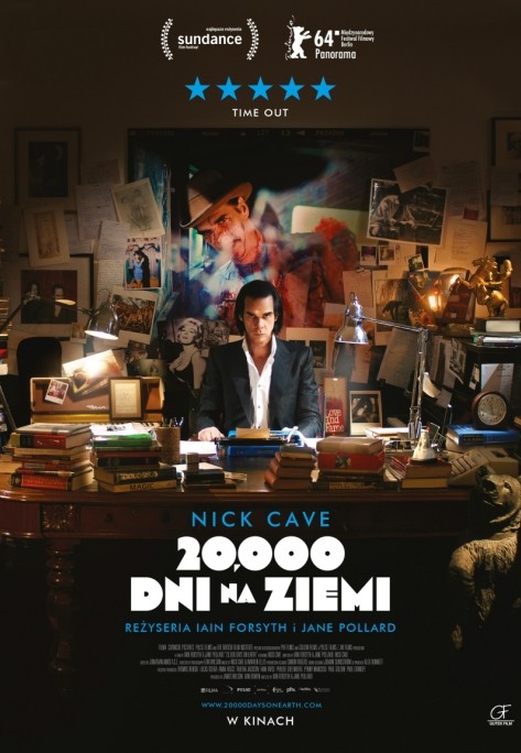 "20 000 dni na Ziemi" - plakat