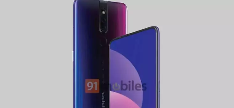 Oppo F11 Pro w przecieku. Mamy render i jest też częściowa specyfikacja