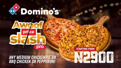 Enjoy Domino's awoof price slash